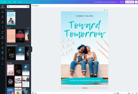 create online wattpad cover